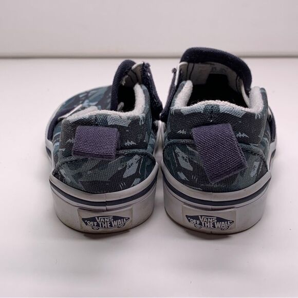 Vans Toddler Slip on shoe Shark Size US 4 UK 3.5 EU 19 - Picture 2 of 8